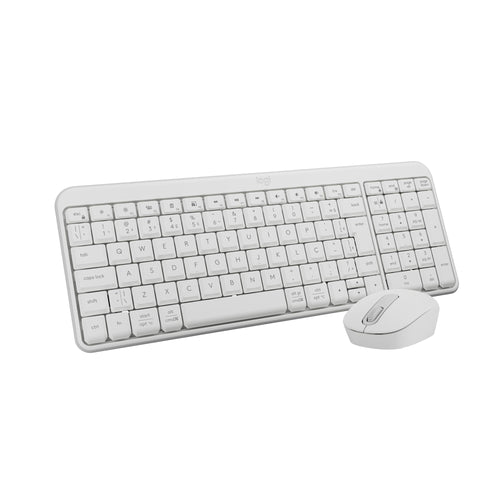 Combo Teclado e Mouse Sem Fio Logitech MK250 Bluetooth com Conectividade Rápida e Fácil, Design Compacto, Mouse Ambidestro, Layout ABNT2, Construção Durável, Compatível com PC e Mac - Grafite