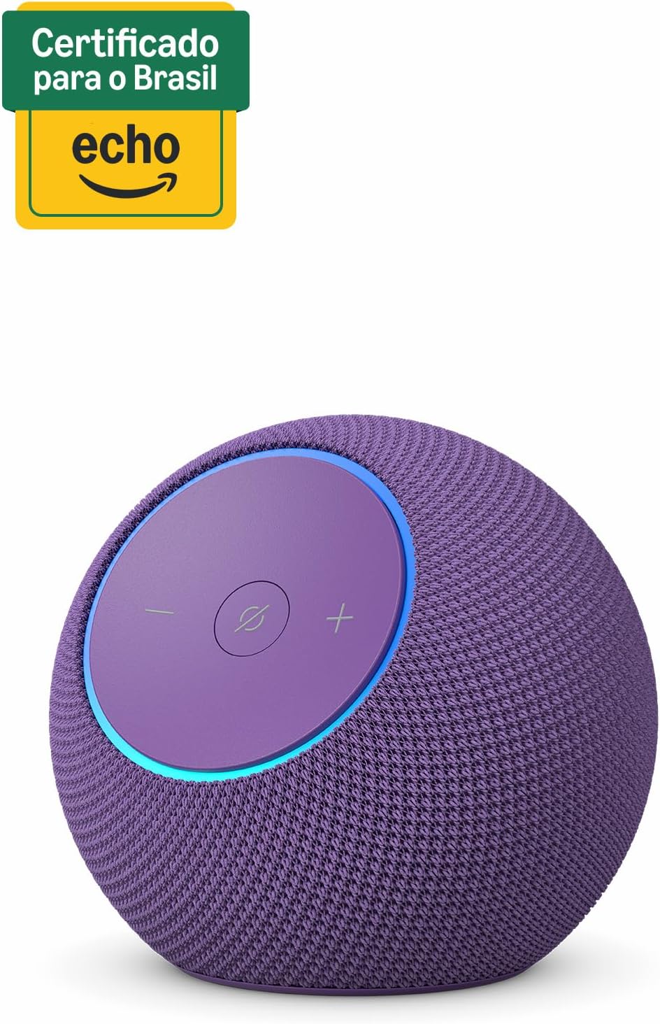 Apresentamos o Amazon Echo Dot Max (Geração mais recente), smart speaker com Alexa, som envolvente e hub de casa inteligente integrado, ideal para sua sala de estar, Cor Grafite