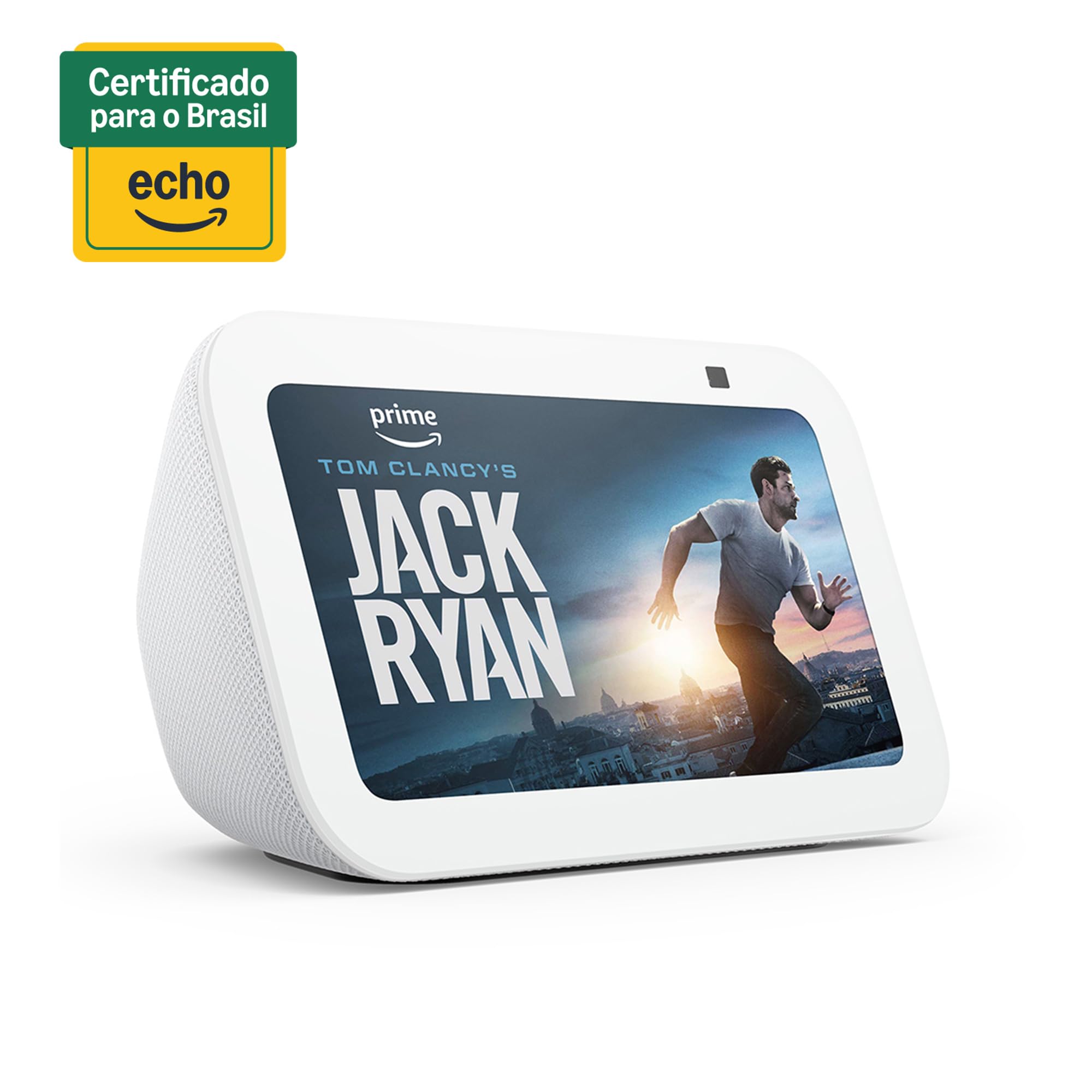 Echo Show 5 (Geração mais recente) | Smart display com Alexa, graves 2x mais potentes e som mais nítido | Cor Preta