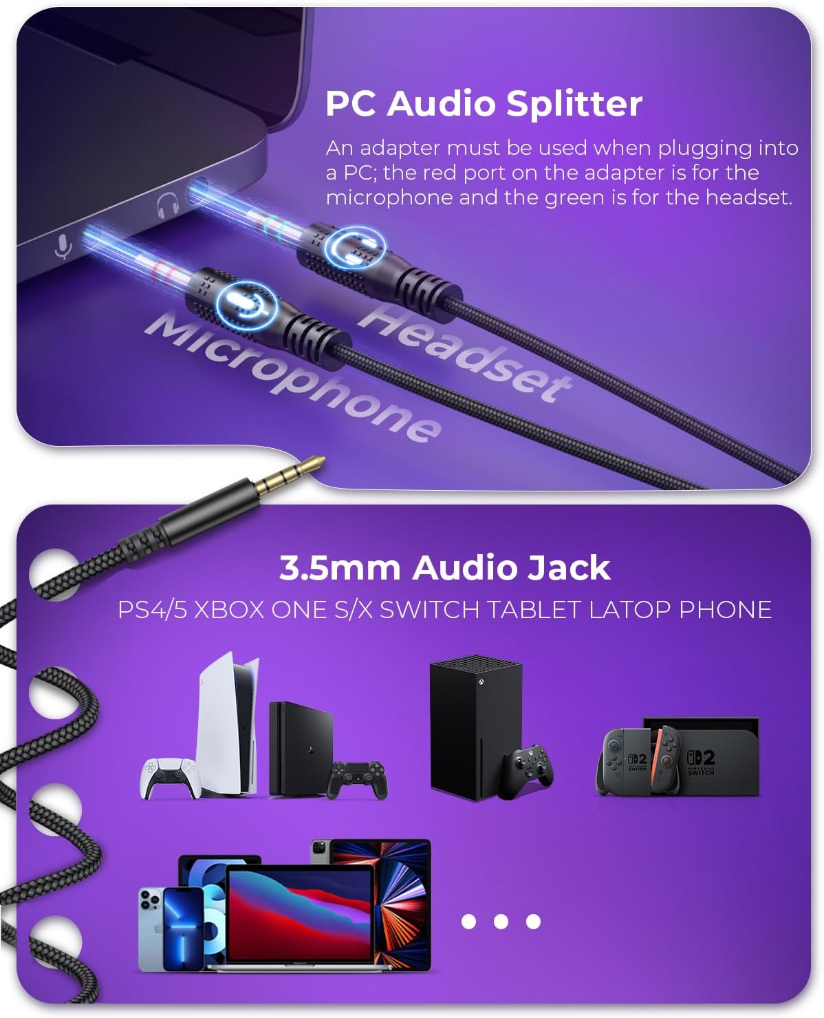 Havit Headphone Fone de Ouvido H2002d, Gamer, com Microfone, Falante 53mm, Plug 3, 5mm: compatível com XBOX ONE e PS4, HAVIT, HV-H2002d